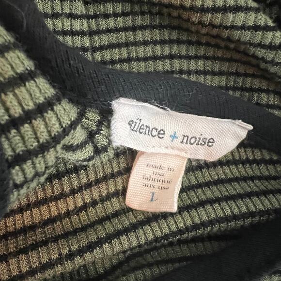 Silence + Noise Striped Sleeveless Romper Size L - Picture 2 of 9